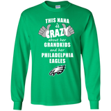 This Nana Is Crazy About Her Grandkids And Her Philadelphia Eagles T Shirts