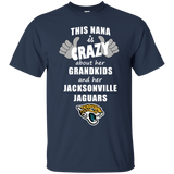 This Nana Is Crazy About Her Grandkids And Her Jacksonville Jaguars T Shirts