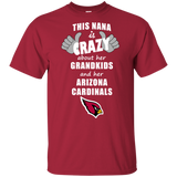 This Nana Is Crazy About Her Grandkids And Her Arizona Cardinals T Shirts