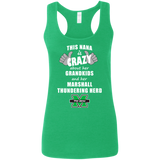 This Nana Is Crazy About Her Grandkids And Her Marshall Thundering Herd T Shirts